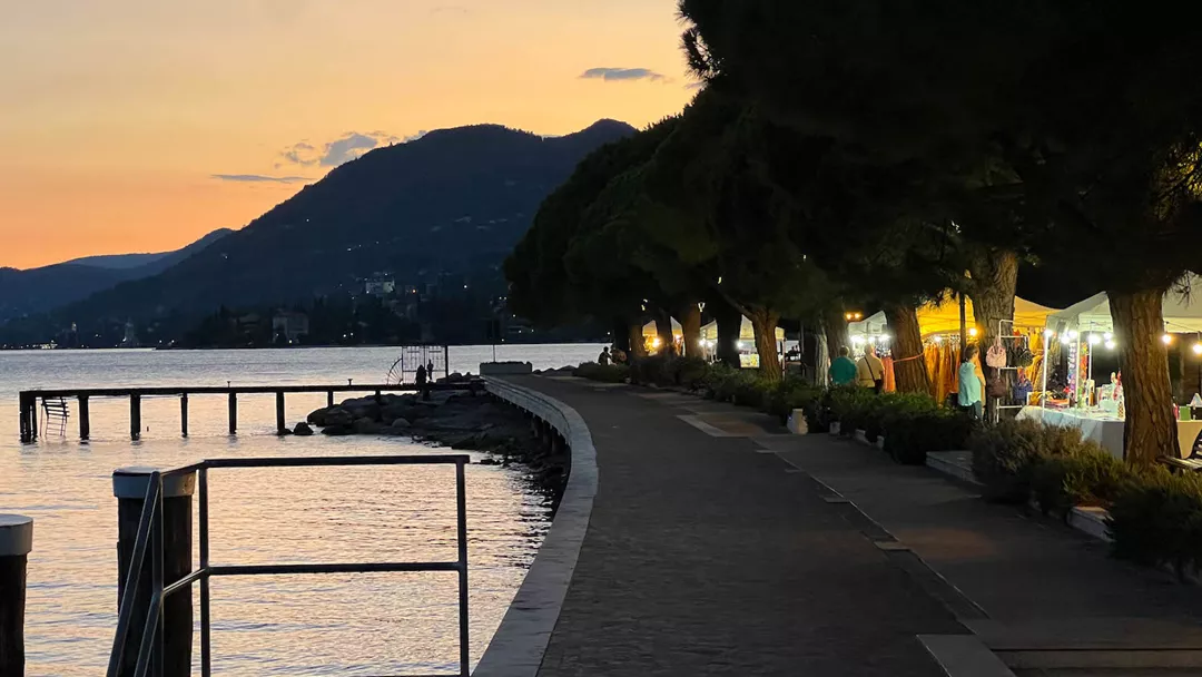 Toscolano Maderno sunset Toscolano Maderno sunset