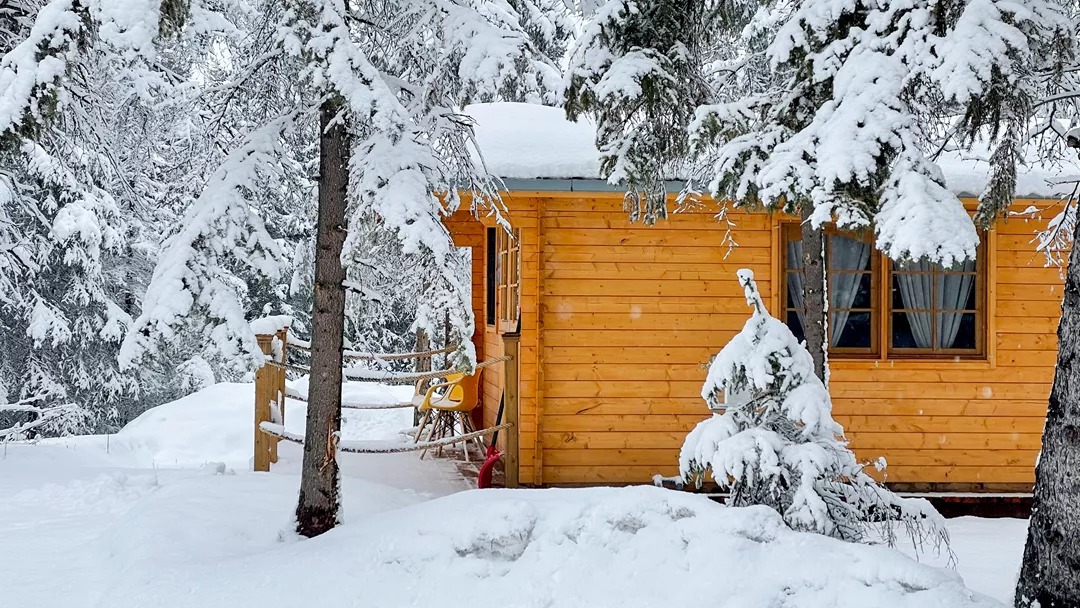Cabin hut huisje Canada Cabin hut huisje Canada