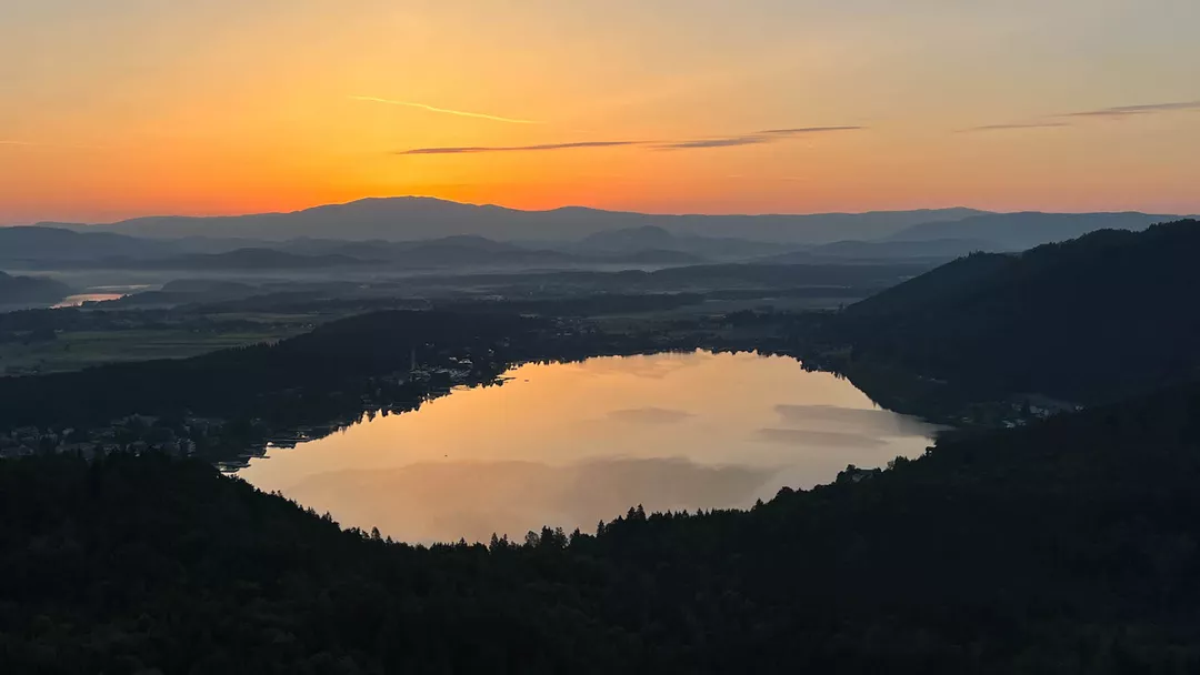 Klopeinersee sunrise Klopeinersee sunrise